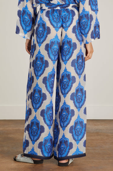 Rianna & Nina Pants Melina Fil Coupe Pant in Oceanos White