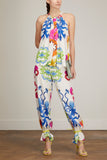 Rianna & Nina Tops Neckholder Blouse Brigitte in Manitari White
