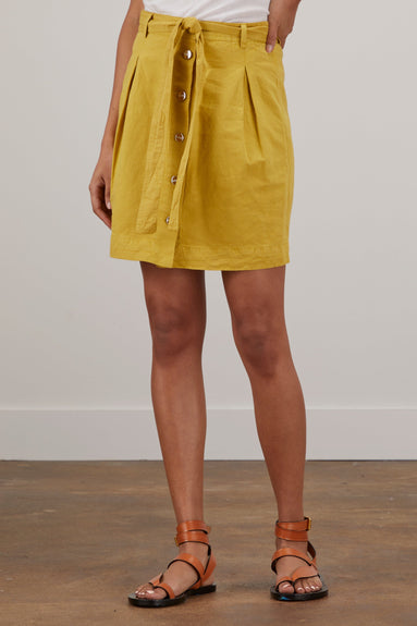 Rodebjer Skirts Arlette Skirt in Olive