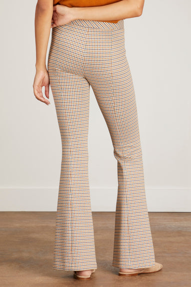 Rosetta Getty Pants Pintuck Flare Pant in Multi