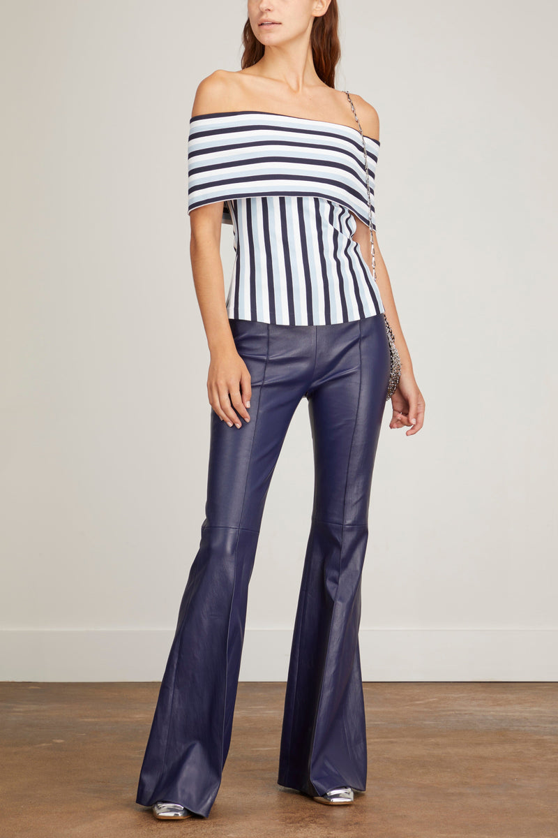 PROENZA SCHOULER Stretch-crepe flared pants | NET-A-PORTER