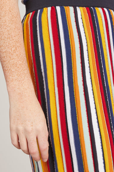 Rosetta Getty Skirts Pleated Skirt in Multi Rosetta Getty Pleated Skirt in Multi