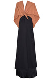 Rosie Assoulin Clothing Knotted Gown in Sera Black