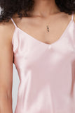 Sablyn Tops Gloria Silk Tank Top in Peony