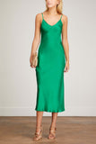 Sablyn Dresses Taylor Midi Silk Dress in Rainforest