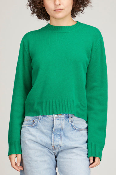 Sablyn Sweaters Ali Long Sleeve Cashmere Sweater in Rainforest
