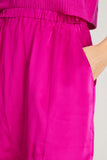 Sablyn Skirts Ari Silk Mini Skirt in Raspberry Sablyn Ari Silk Mini Skirt in Raspberry