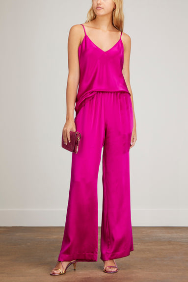 Sablyn Tops Gloria Silk Tank in Raspberry Sablyn Gloria Silk Tank in Raspberry