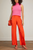 Sablyn Tops Mock Neck Top in Pink Pepper