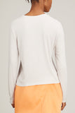 Sablyn Sweaters Ryder Rib Pullover in Himalaya