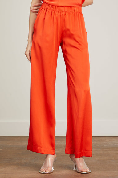 Sablyn Pants Wide Leg Pant in Persimmon