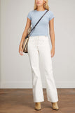 Sablyn Tops Yael Fitted Rib T-Shirt in Gemini