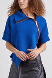 Sacai Jackets Knit Blouson in Blue