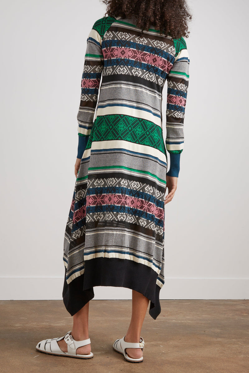 お正月最終SALE】Check Jacquard Knit Dress | nalans.com