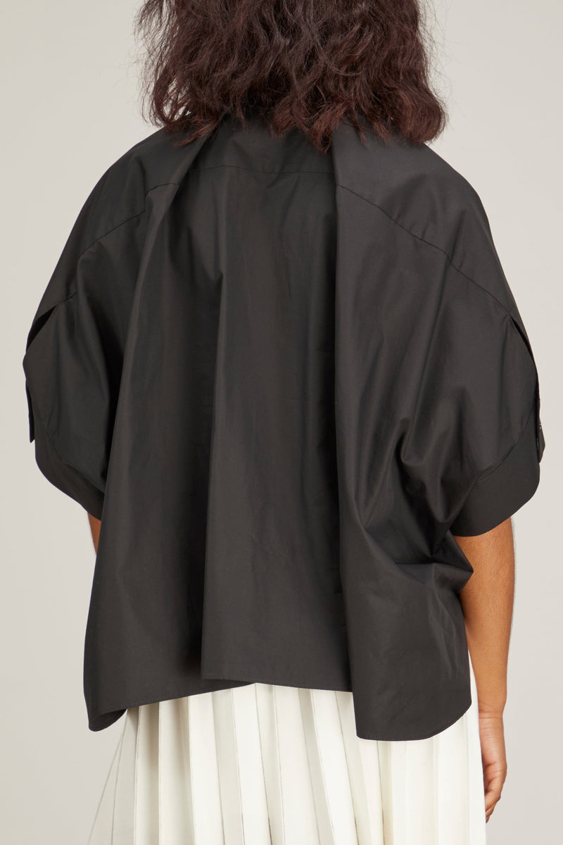 Sacai Thomas Mason / Cotton Poplin Shirt in Black – Hampden Clothing