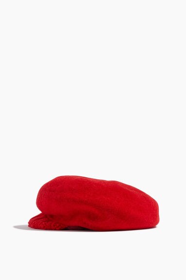 Sacai Hats Hybrid Beret in Red Sacai Hybrid Beret in Red