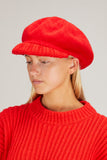 Sacai Hats Hybrid Beret in Red Sacai Hybrid Beret in Red