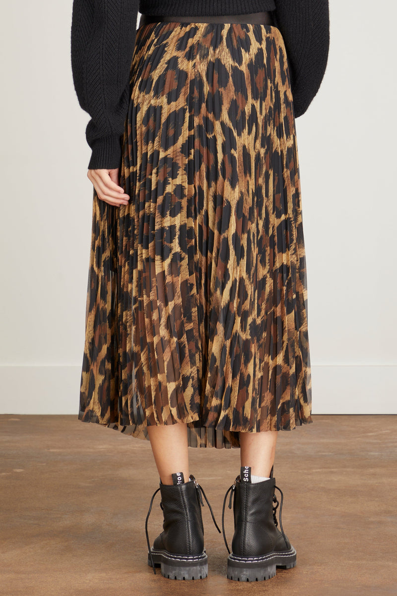 sacai Leopard Print Skirt レオパードプリントスカート - スカート