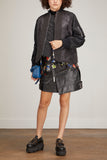 Sacai Jackets Nylon Twill Mix Quilted Blouson in Black