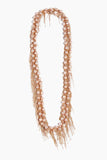 Samira 13 Necklaces 62" Pink Fresh Water Pearl Sterling Silver Fringe Necklace Samira 13 62" Pink Fresh Water Pearl Sterling Silver Fringe Necklace