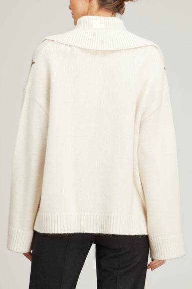 Samsoe Samsoe Tops Kei Polo in Whisper White Samsoe Samsoe Kei Polo in Whisper White