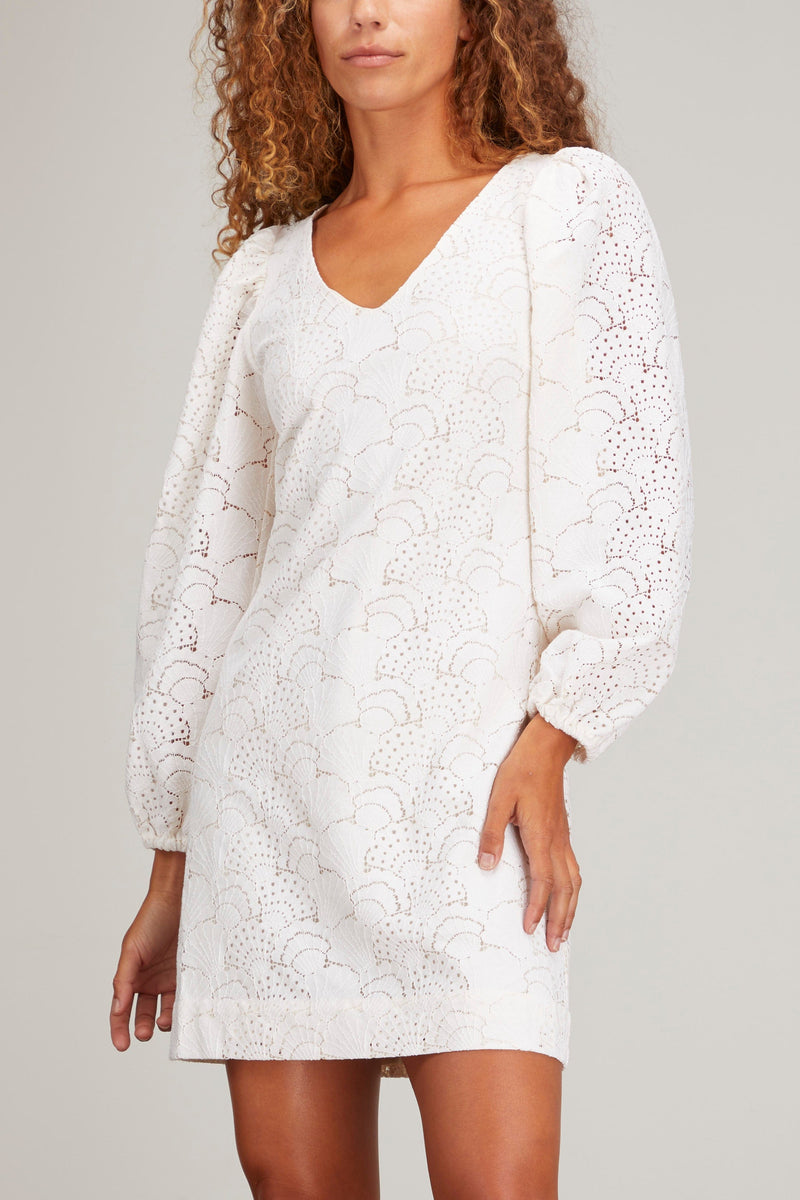 Samsoe Samsoe Anain Dress in White – Hampden Clothing