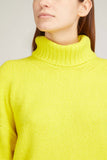 Samsoe Samsoe Sweaters Mandie Turtleneck Top in Blazing Yellow