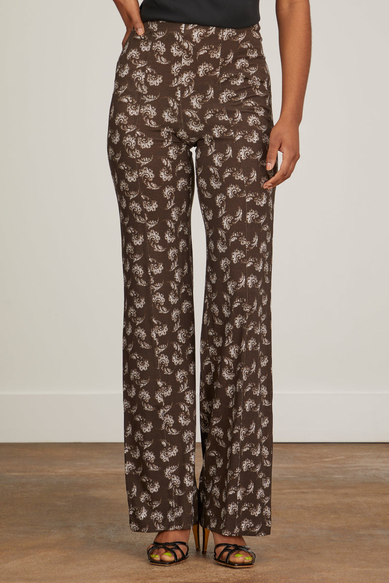 Samsoe Samsoe Rosie Trouser in Paisley – Hampden Clothing