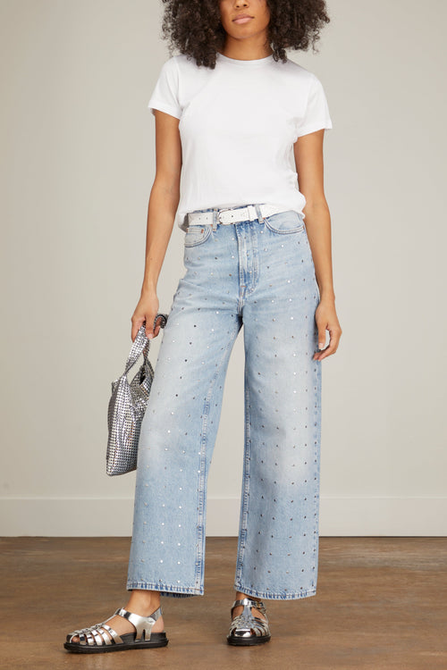 Samsoe Samsoe Jeans Shelly Jean in Frozen Stud