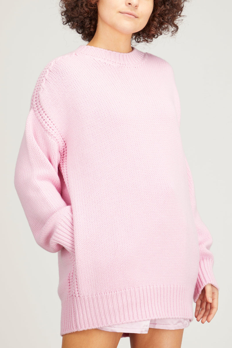 Sa Su Phi Giro Collo Knit Sweater in Rosa – Hampden Clothing