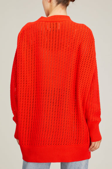 Sa Su Phi Sweaters Knit Sweater in Rosso Sa Su Phi Knit Sweater in Rosso