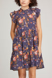Sea Dresses Esme Short Sleeve Dress in Navy