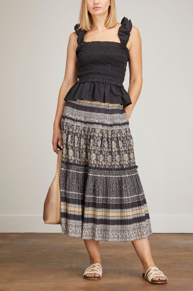 Sea Skirts Tasha Print Skirt in Black Sea Tasha Print Skirt in Black