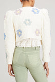 Sea Jackets Violette Patch Jacket in White