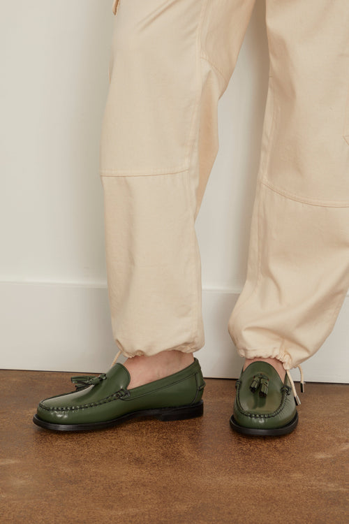 Sebago Loafers Classic Will Loafer in Green Chive Sebago Classic Will Loafer in Green Chive