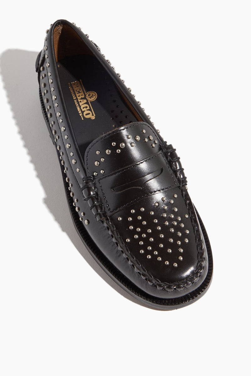 Sebago Dan Stud Loafer in Black – Hampden Clothing