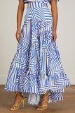 Silvia Tcherassi Skirts Blake Skirt in Multi Directional