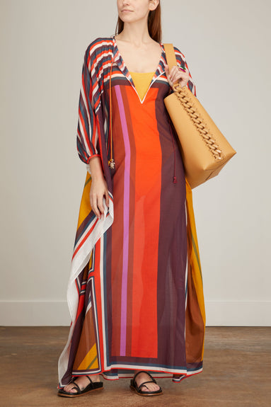 Silvia Tcherassi Dresses Magel Kaftan in Mutli