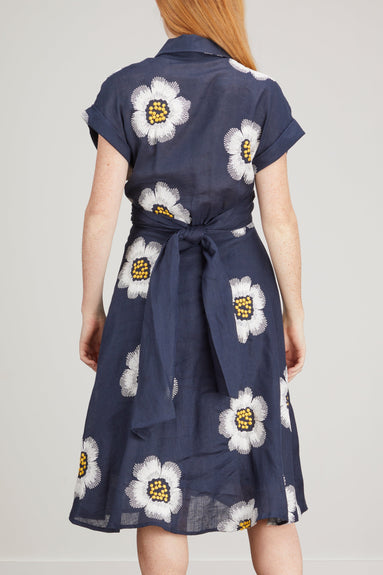 Silvia Tcherassi Dresses Paloma Dress in Navy