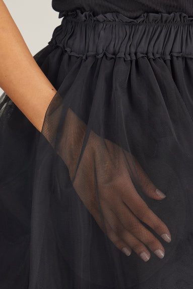 Simone Rocha Skirts Layered Ruffle Tutu Skirt in Black Simone Rocha Layered Ruffle Tutu Skirt in Black