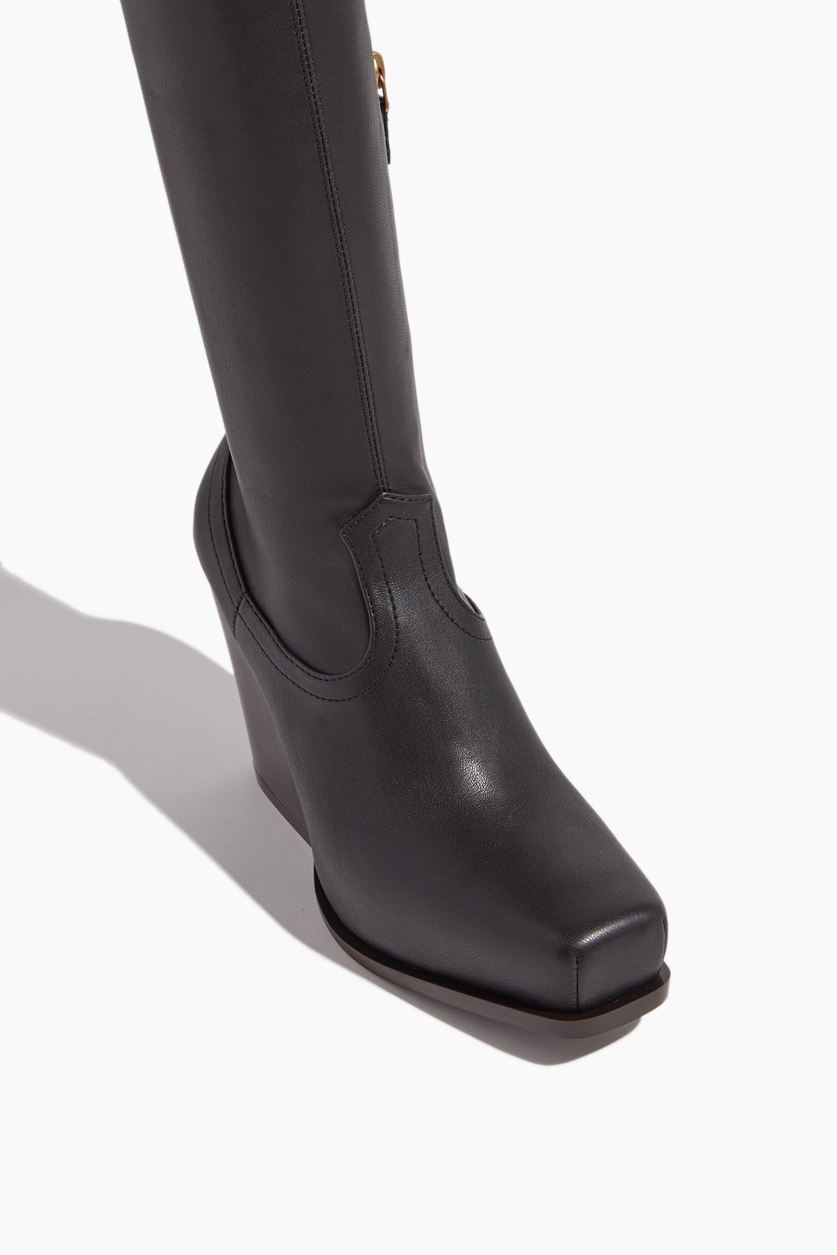 Stella McCartney Boots Cowboy Knee High Boot in Black