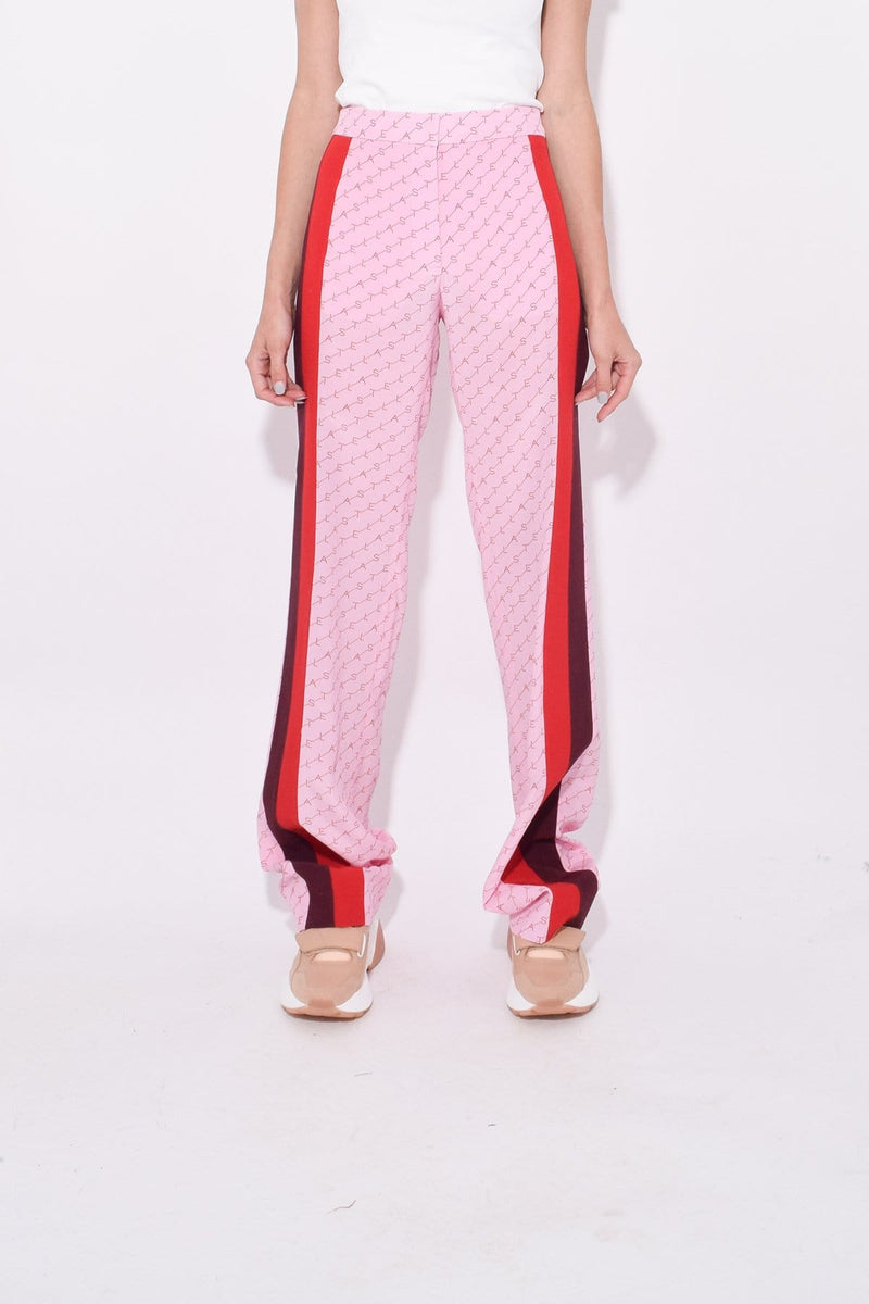 Monogram Trousers in Pink Tulip – Hampden Clothing