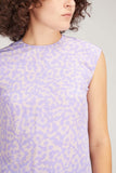 Stella McCartney Tops Sleeveless Crew Top in Lilac Stella McCartney Sleeveless Crew Top in Lilac