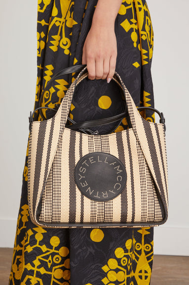 Stella McCartney Handbags Cross Body Bags Crossbody Bag in Stripe Black Stella McCartney Handbags Crossbody Bag in Stripe Black