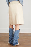 Stella McCartney Skirts Fringed Alter Mat Skirt in Oat Stella McCartney Fringed Alter Mat Skirt in Oat