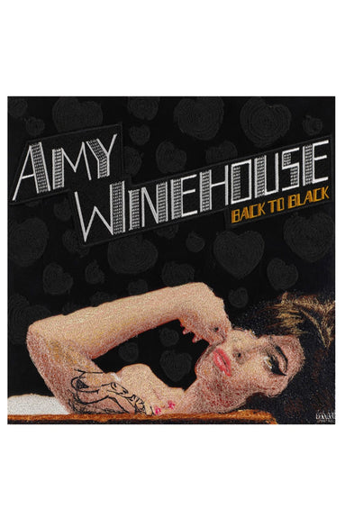Stephen Wilson Artwork Back to Black, Amy Winehouse, 2020
