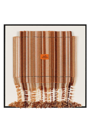 Stephen Wilson Artwork Hermes Cocoa Drip, 2019