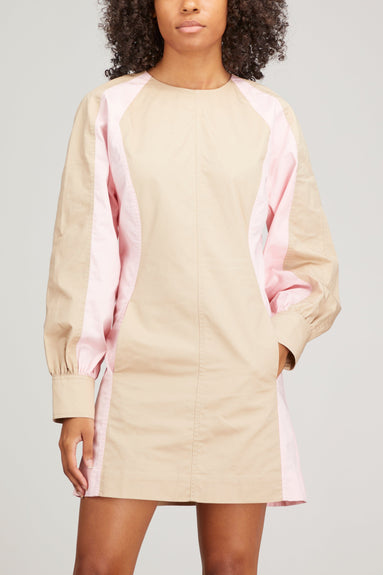 Stine Goya Dresses Dorothy Dress in Biscuit/Strawberry
