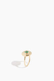 Stoned Fine Jewelry Rings Lagoon Starburst Saucer Ring in 18k Yellow Gold Stoned Fine Jewelry Lagoon Starburst Saucer Ring in 18k Yellow Gold