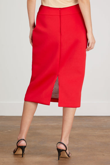 Sukeina Skirts Coccinelle Pencil Skirt in Red